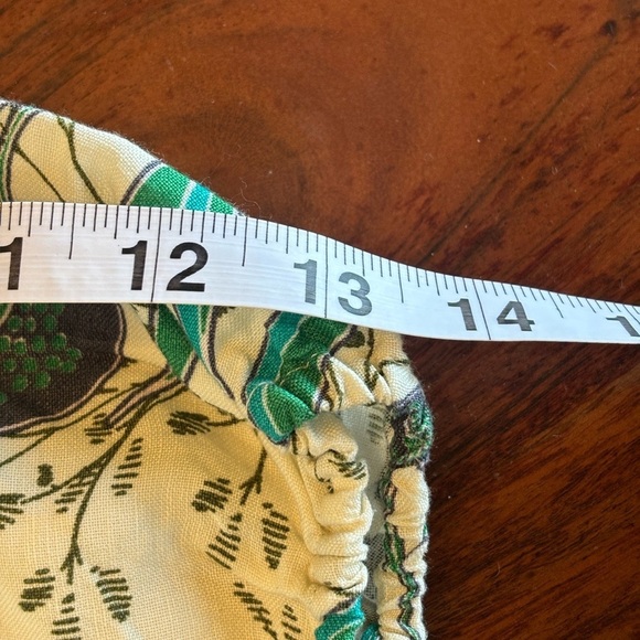 Loft Floral V-Neck Puff Sleeve Midi Dress - Picture 11 of 11